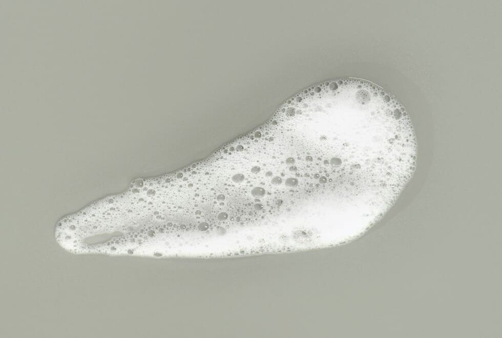 Muestra de sérum o crema utilizado para limpieza del rostro