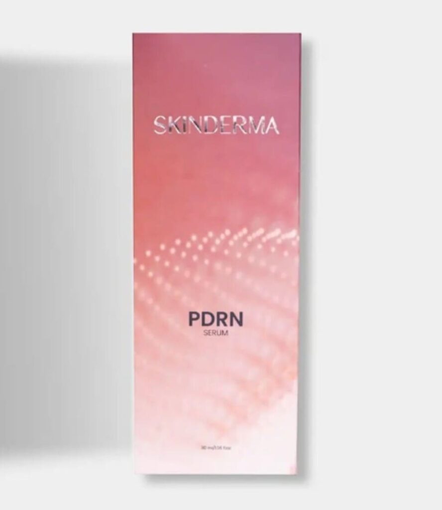 Sérum PDRN Skinderma para mejorar la regeneración celular y la calidad de la piel.